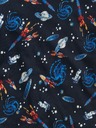 GAP Детска шарена пижама космос GAP
