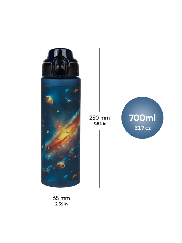 BAAGL  BAAGL Тританова бутилка за пиене Вселена, 700 ml