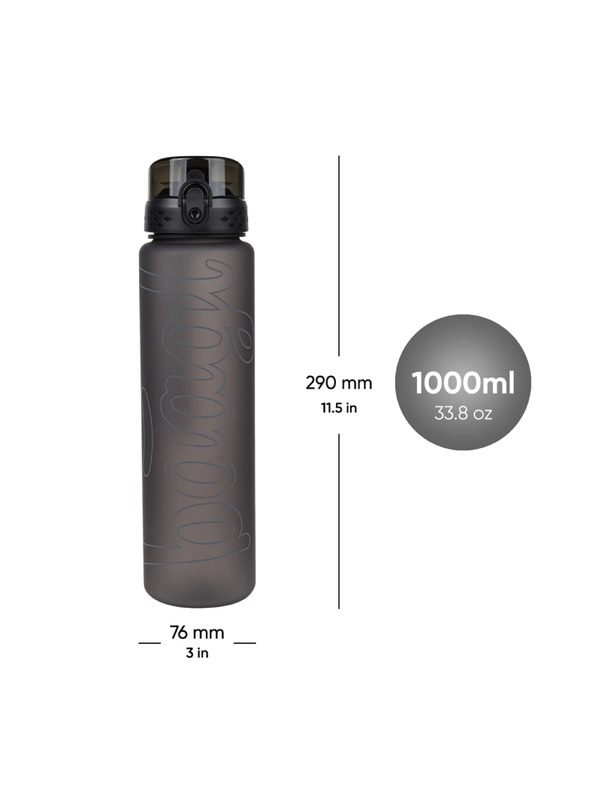 BAAGL  BAAGL Тританова бутилка за пиене Darkness, 1000 ml
