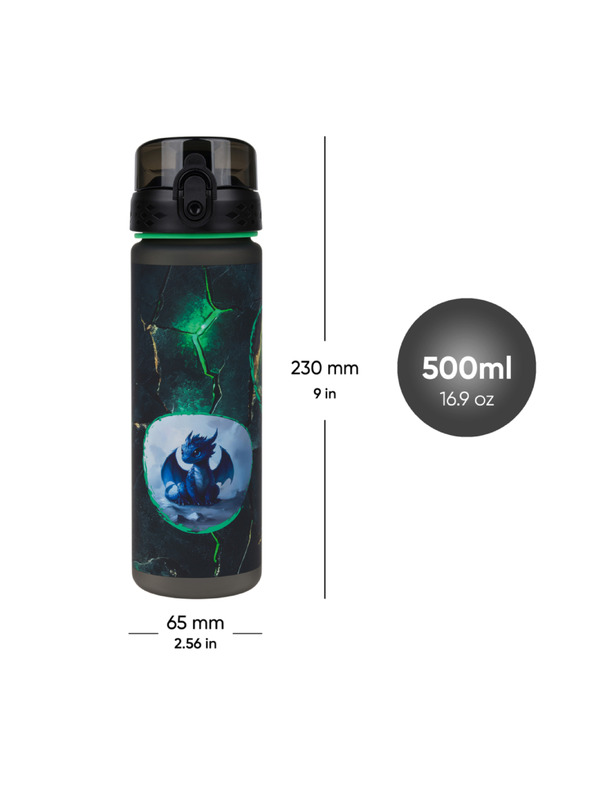 BAAGL  BAAGL Tritanова питейна бутилка Draci, 500 ml