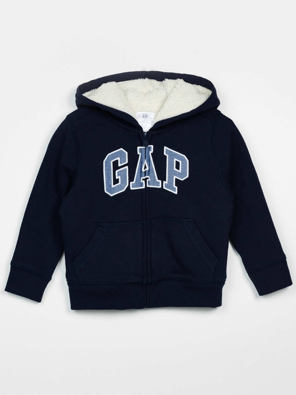 GAP Детски топъл суитшърт с лого GAP