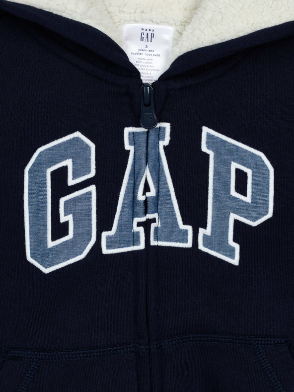 GAP Детски топъл суитшърт с лого GAP
