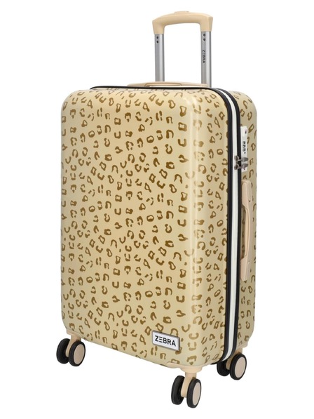 Zebra Trends Пътен куфар Zebra Travel 21493 M Gold