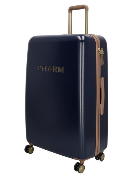Charm London Пътен куфар Charm London Capetown L Navy