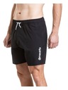 Meatfly Мъжки плувни костюми Meatfly Keith Boardshorts 17" Black / White