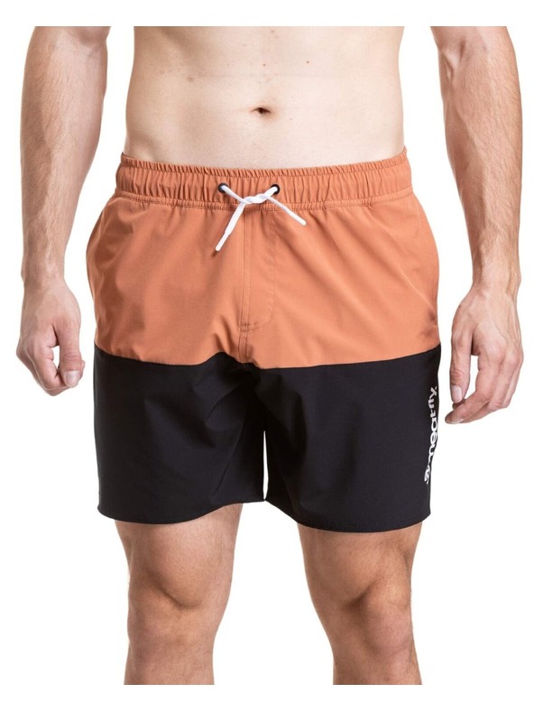 Meatfly Мъжки плувни костюми Meatfly Keith Boardshorts 17" Sienna / Black