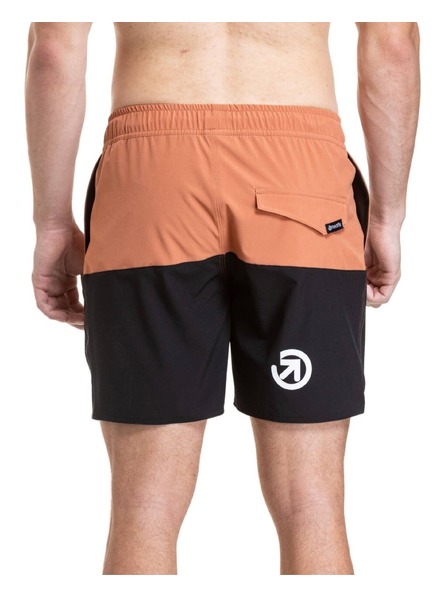 Meatfly Мъжки плувни костюми Meatfly Keith Boardshorts 17" Sienna / Black