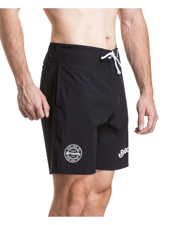 Meatfly Мъжки плувни костюми Meatfly Ernie Boardshorts 19" Black