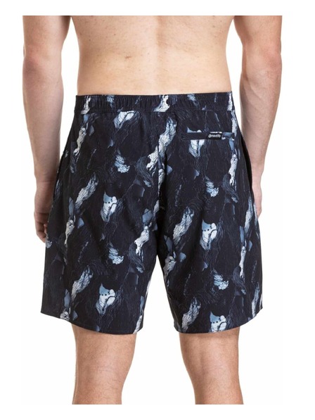 Meatfly Мъжки плувни костюми Meatfly Ernie Boardshorts 19" Deep Lake
