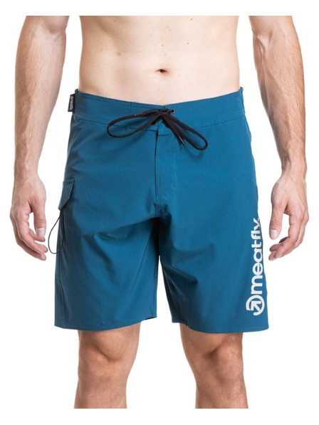 Meatfly Мъжки плувни костюми Meatfly Mitch Boardshorts 21" Super Teal