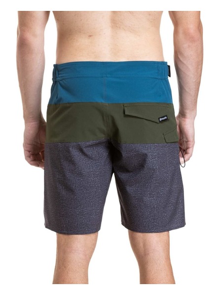 Meatfly Мъжки плувни костюми Meatfly Mitch Boardshorts 21" Olive / Super Teal