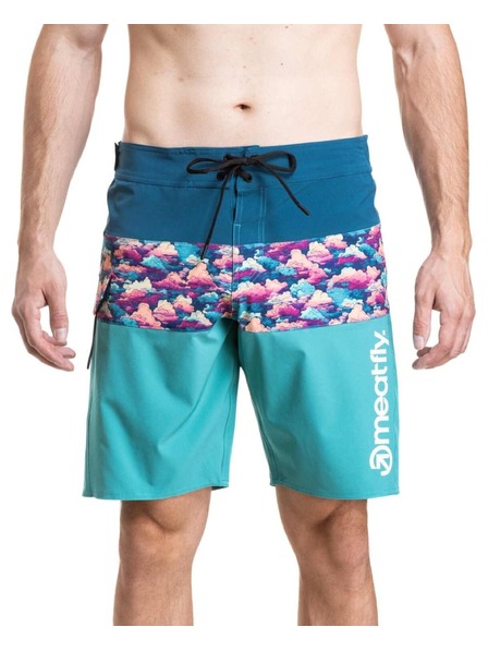 Meatfly Мъжки плувни костюми Meatfly Mitch Boardshorts 21" Clouds