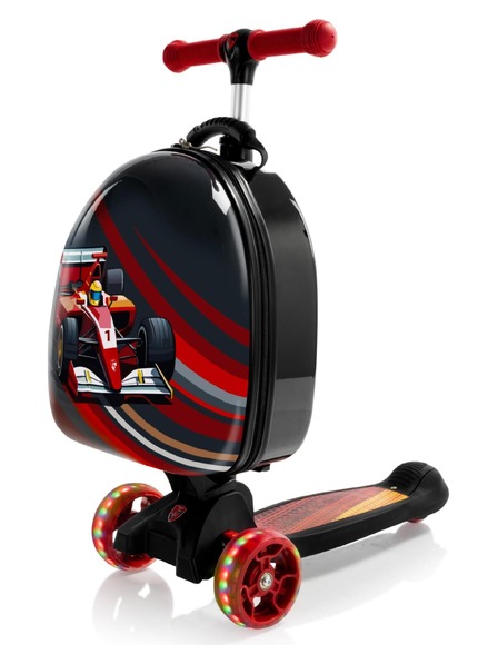 Heys Детски куфар Heys Turbo Tots Scooter Race Car