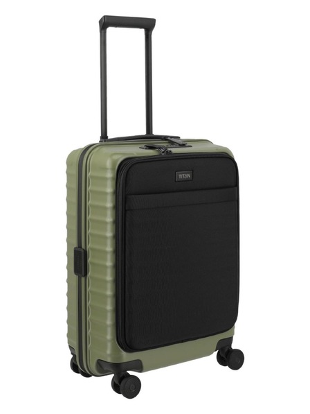 Titan Пътен куфар Titan Upgrade S23 Front pocket Forest green