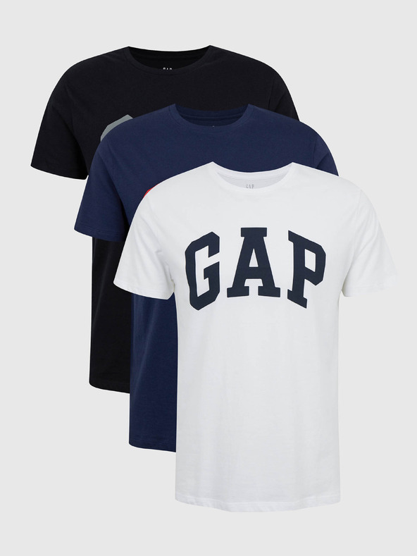 GAP Тениска със логото GAP, 3 бр. GAP