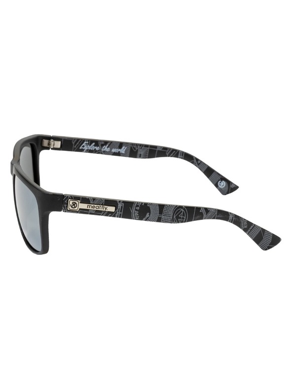 Meatfly Meatfly слънчеви очила Ronnie Polarized Blueprint / Black