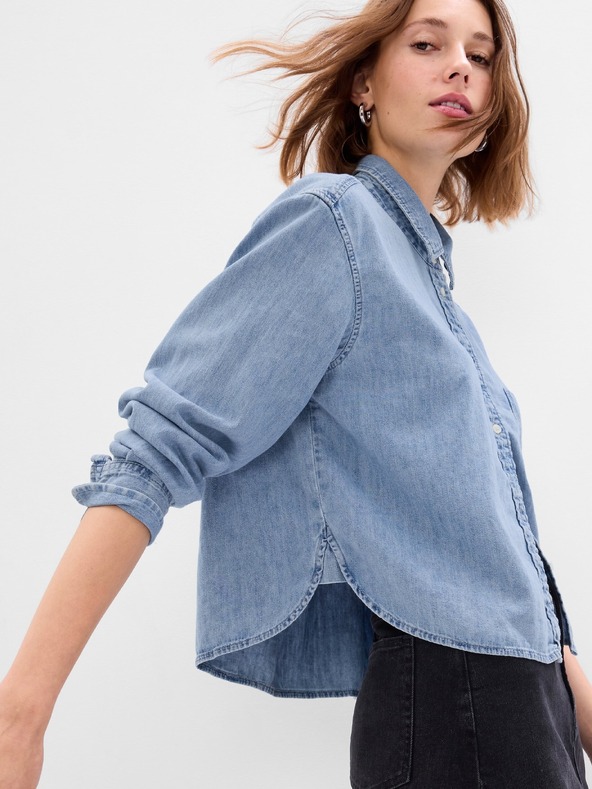 GAP Къса дънкова риза GAP