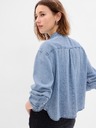 GAP Къса дънкова риза GAP
