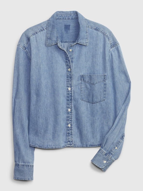 GAP Къса дънкова риза GAP