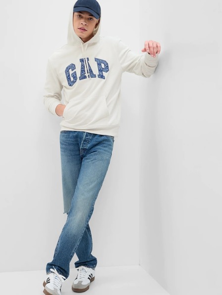 GAP Суитшърт с лого и качулка GAP