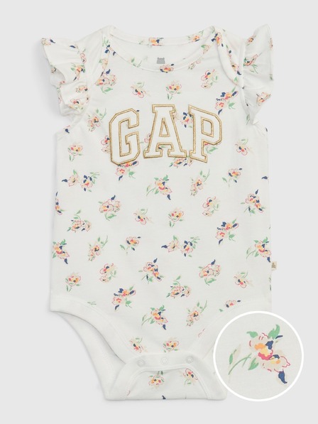 GAP Бебешко боди Mix & Match с лого GAP