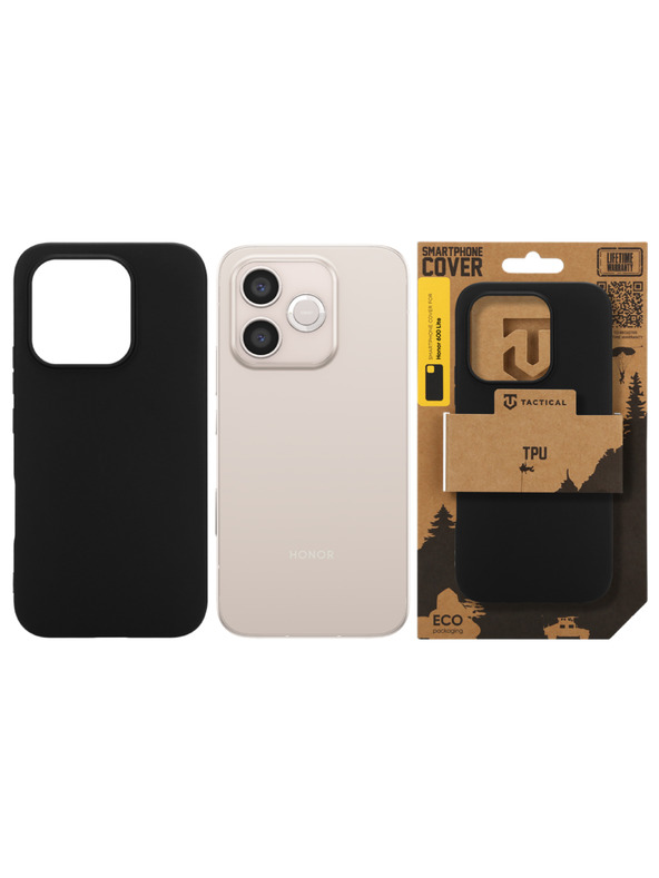 Tactical Tactical TPU Калъф за Honor 600 Lite Black