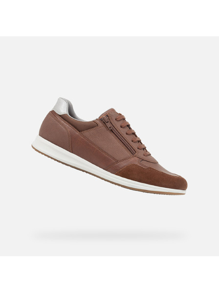 Geox Кафяви мъжки маратонки Geox Avery