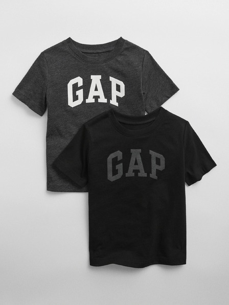 GAP Детски тениски с лого, 2 бр. GAP