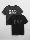 GAP Детски тениски с лого, 2 бр. GAP