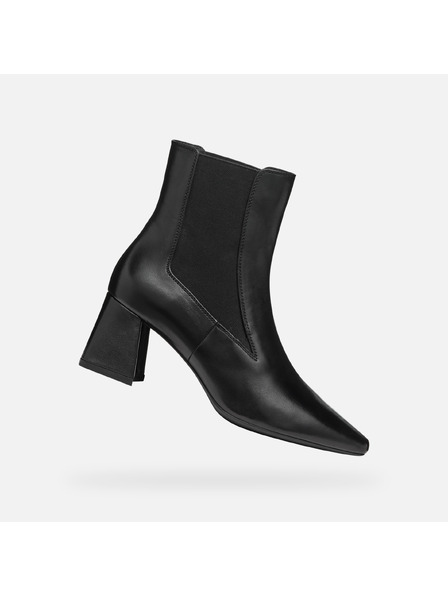 Geox Черни дамски боти Geox Giselda