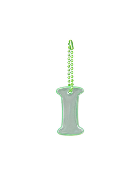 BAAGL  BAAGL Reflective keychain letter I