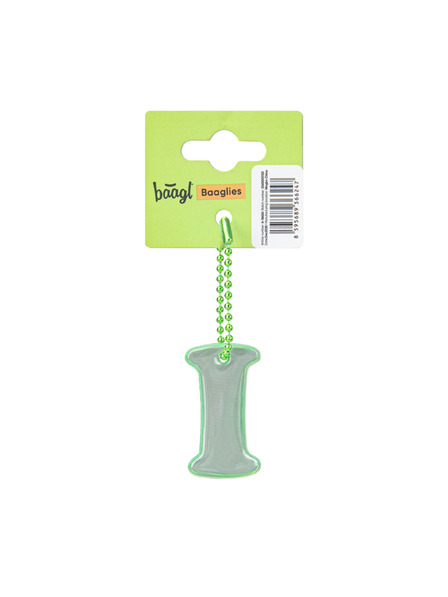 BAAGL  BAAGL Reflective keychain letter I