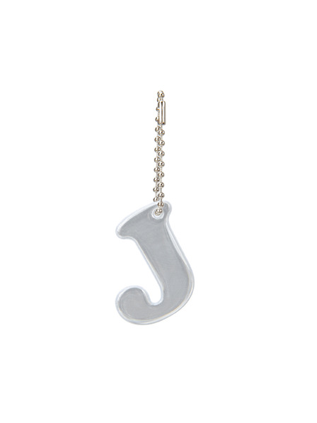 BAAGL  BAAGL Reflective keychain letter J