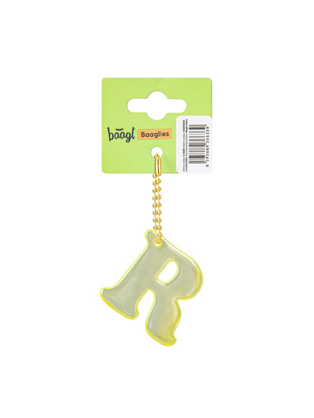 BAAGL  BAAGL Reflective keychain letter R
