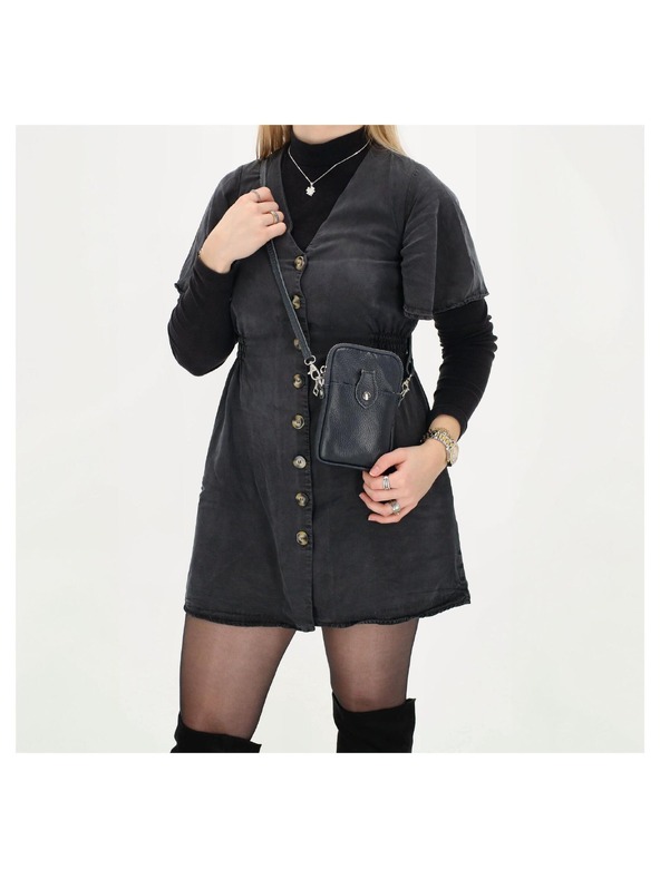 Charm London Чанта Charm London Elisa L617 Navy blue