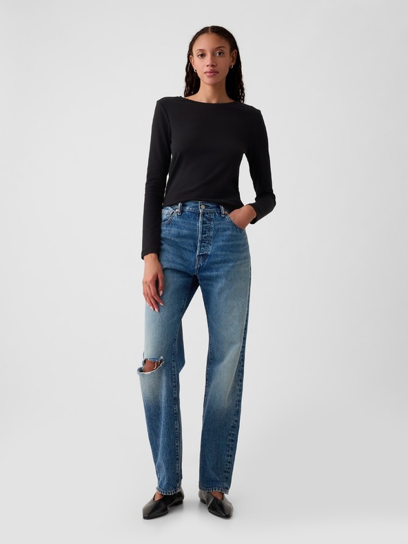 GAP Тениска с дълъг ръкав GAP