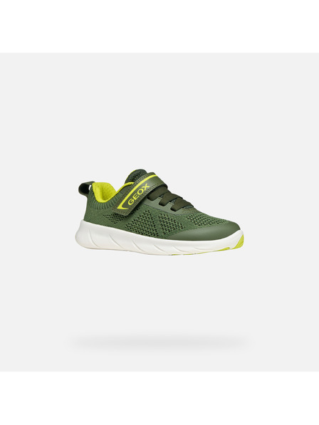 Geox Зелени детски тенис обувки Geox Foot-Run