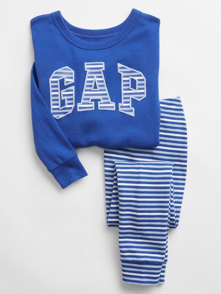 GAP Детска пижама с лого GAP
