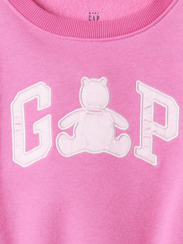GAP Бебешки суитшърт с логото на GAP