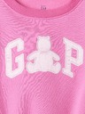 GAP Бебешки суитшърт с логото на GAP