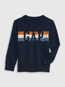 GAP Бебешки пуловер с лого на GAP