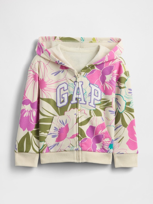 GAP Бебешки суитшърт с логото на GAP