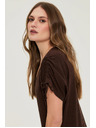 Moodo Smooth brown dress Moodo