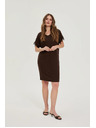 Moodo Smooth brown dress Moodo