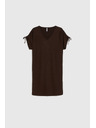 Moodo Smooth brown dress Moodo
