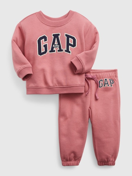 GAP Baby Gap logo комплект спортни панталони и суитшърт GAP