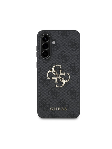 Guess Guess PU 4G Metal Logo Задния калъф за Samsung Galaxy A36 Grey