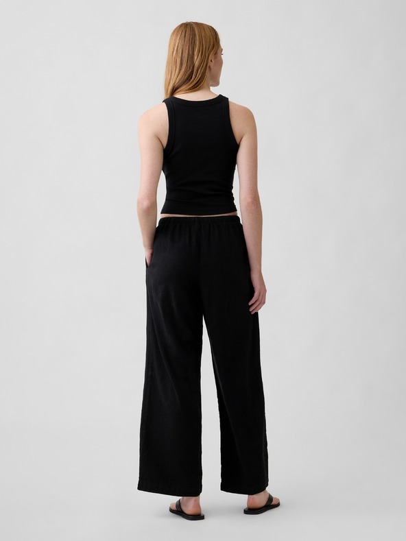 GAP Ленени широки панталони GAP