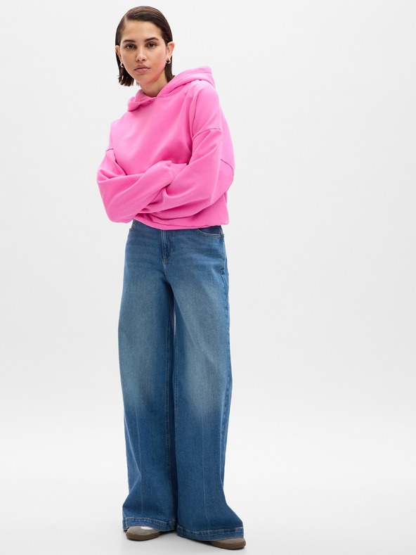 GAP Oversize суитчър с качулка GAP