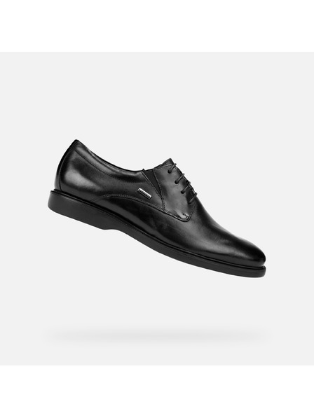 Geox Черни мъжки официални обувки Geox Brayden 2fit